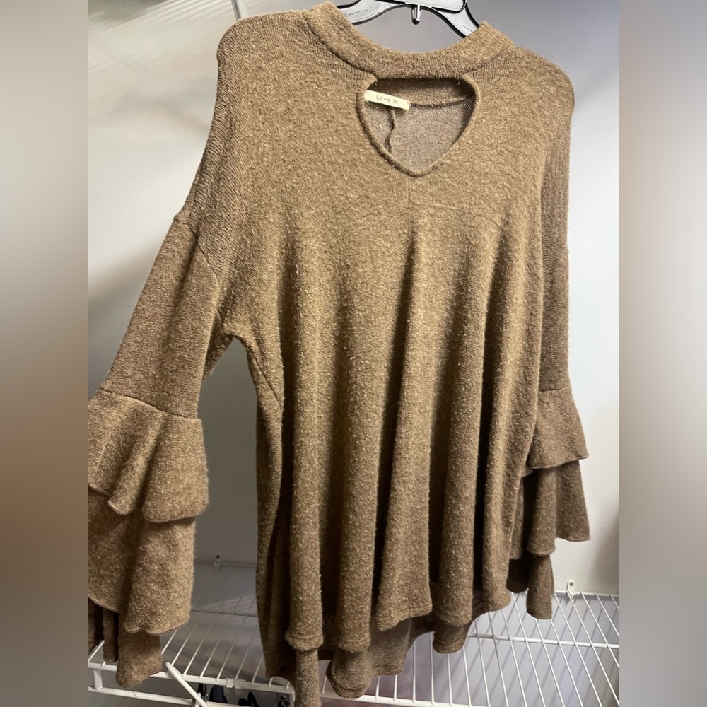 Brown Fall Fashion top